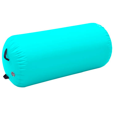 Inflatable Gymnastic Roll with Pump 120x90 cm PVC Green