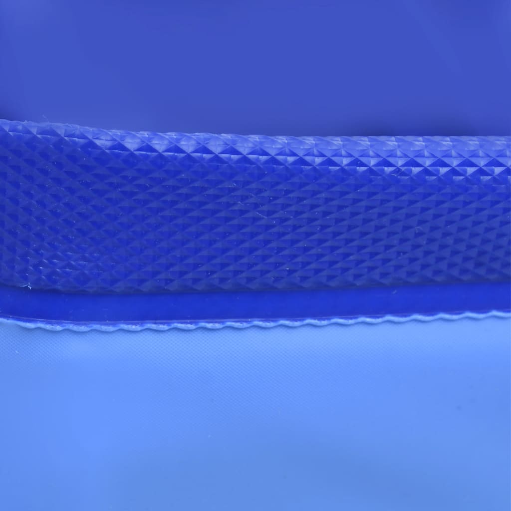Foldable Dog Swimming Pool Blue 78.7"x11.8" PVC