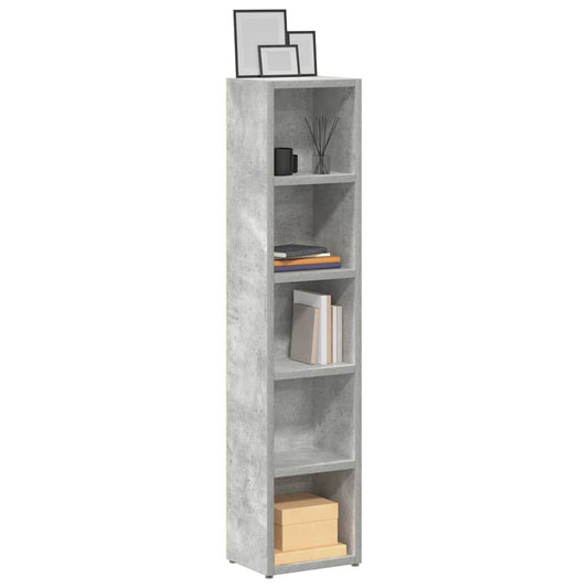 CD Cabinet | Set of 2 | Concrete Grey | Engineered Wood