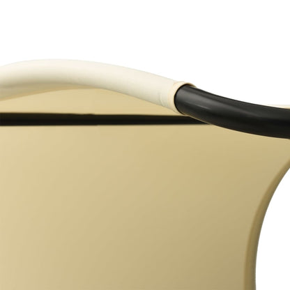 Sun Lounger | Green and cream | Textilene, Steel | Double