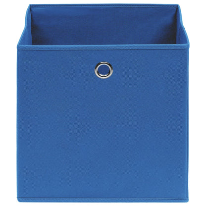 Storage Box | Set of 4 | Blue | Non-woven fabric | Small | Foldable