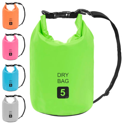 Dry Bag Green 1.3 gal PVC