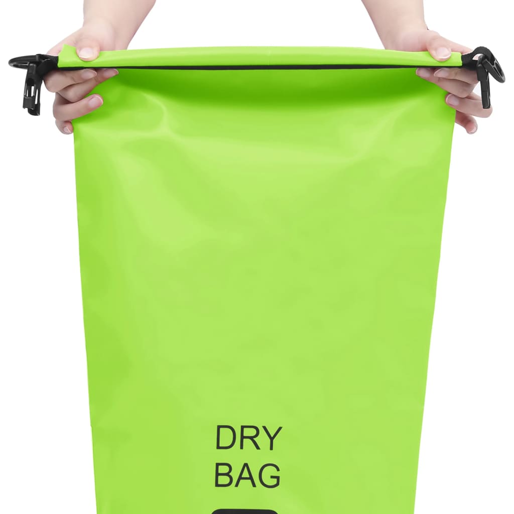 Dry Bag Green 5.3 gal PVC