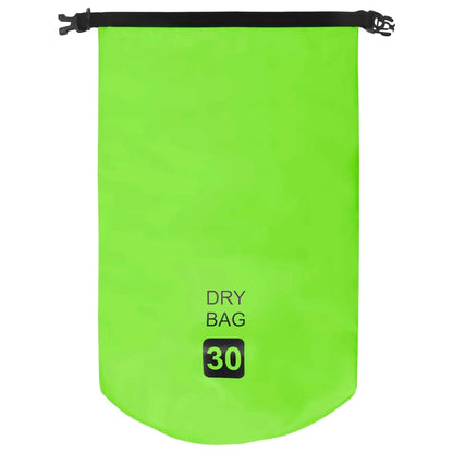 Dry Bag Green 30 L PVC