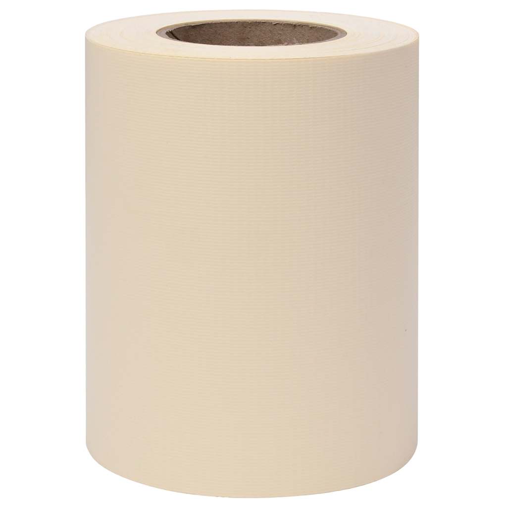 Garden Privacy Screen PVC 35x0.19 m Cream