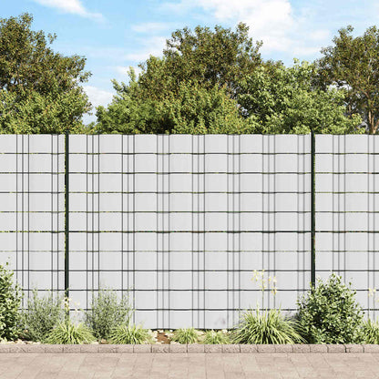 Garden Privacy Screens 4 pcs PVC 35x0.19 m White