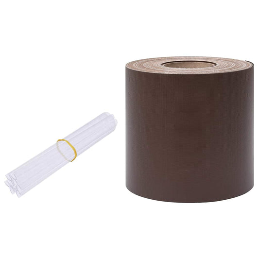 Privacy Strip PVC 70x0.19 m Brown