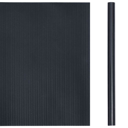 Garden Privacy Screens 4 pcs PVC 114.8'x0.6' Matte Dark Gray