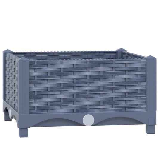 310397 vidaXL Raised Bed 40x40x23 cm Polypropylene