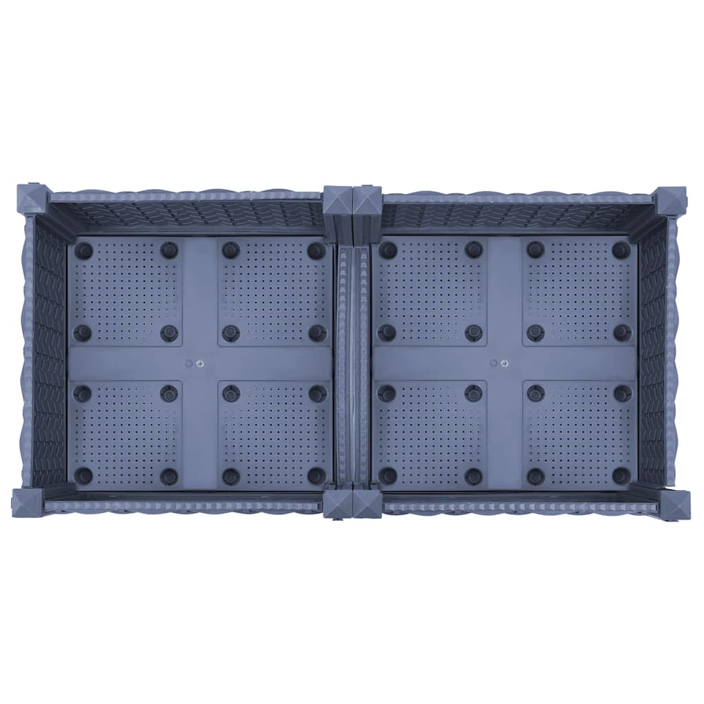 Raised Bed 80x40x23 cm Polypropylene