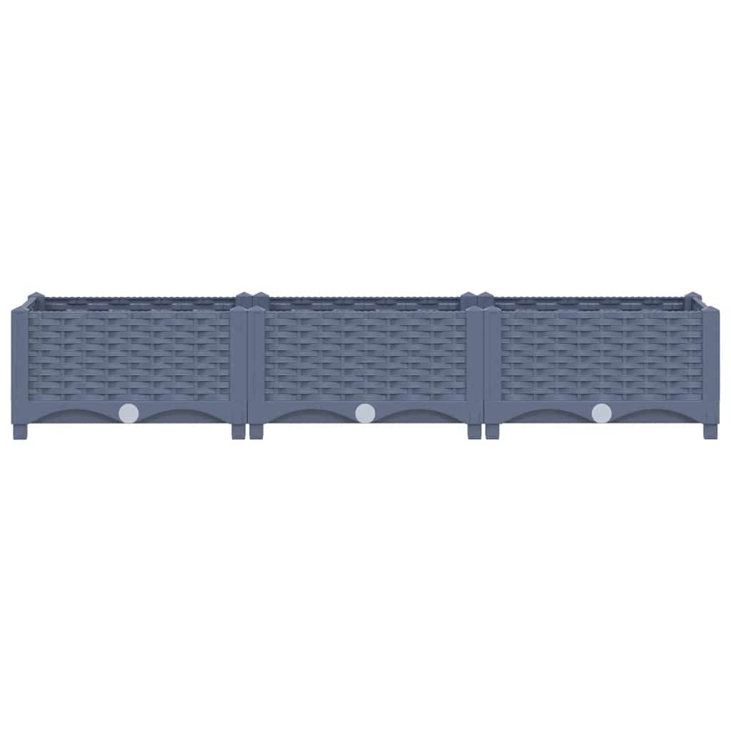 Raised Bed 120x40x23 cm Polypropylene