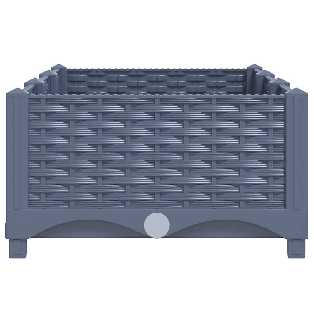 Raised Bed 120x40x23 cm Polypropylene
