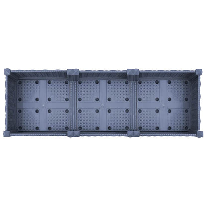 Raised Bed 120x40x23 cm Polypropylene