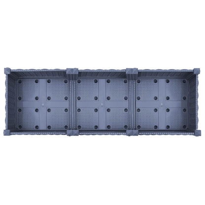 Raised Bed 47.2"x15.7"x28" Polypropylene