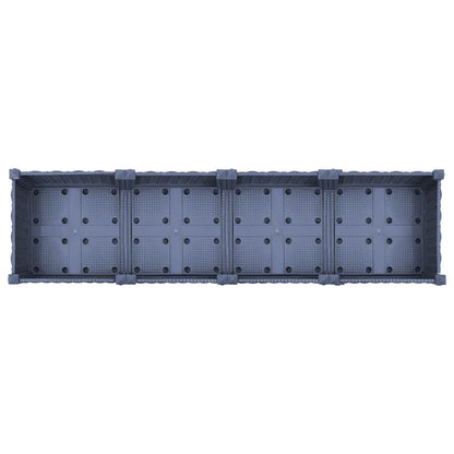 Raised Bed 160x40x71 cm Polypropylene
