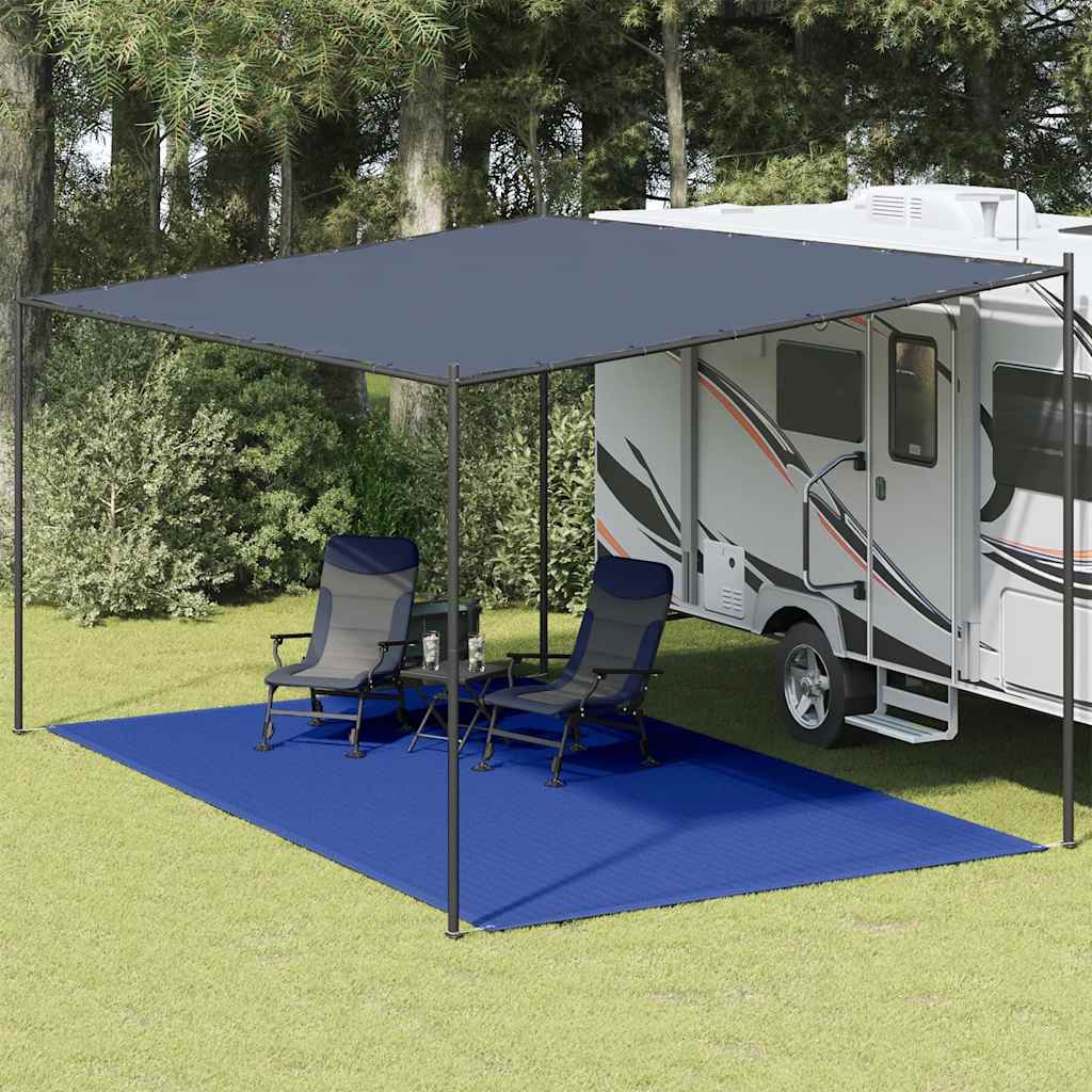 Tent Carpet 300x500 cm Blue HDPE