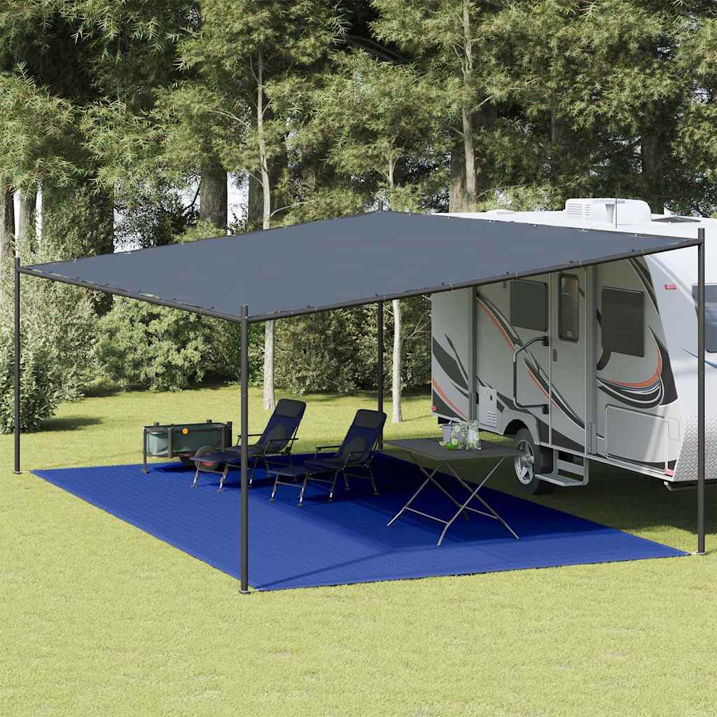 Tent Carpet 400x800 cm Blue HDPE