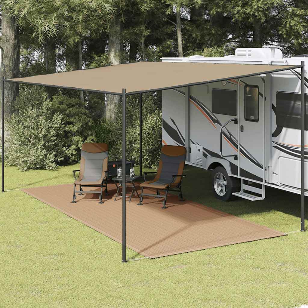 Tent Carpet 250x600 cm Taupe