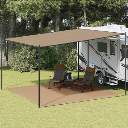 Tent Carpet 400x400 cm Taupe