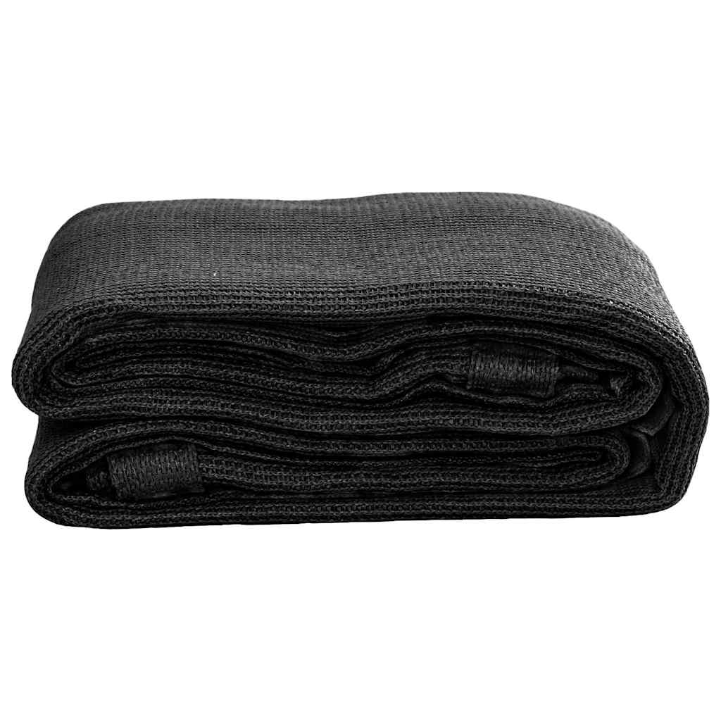 Tent Carpet 200x200 cm Black