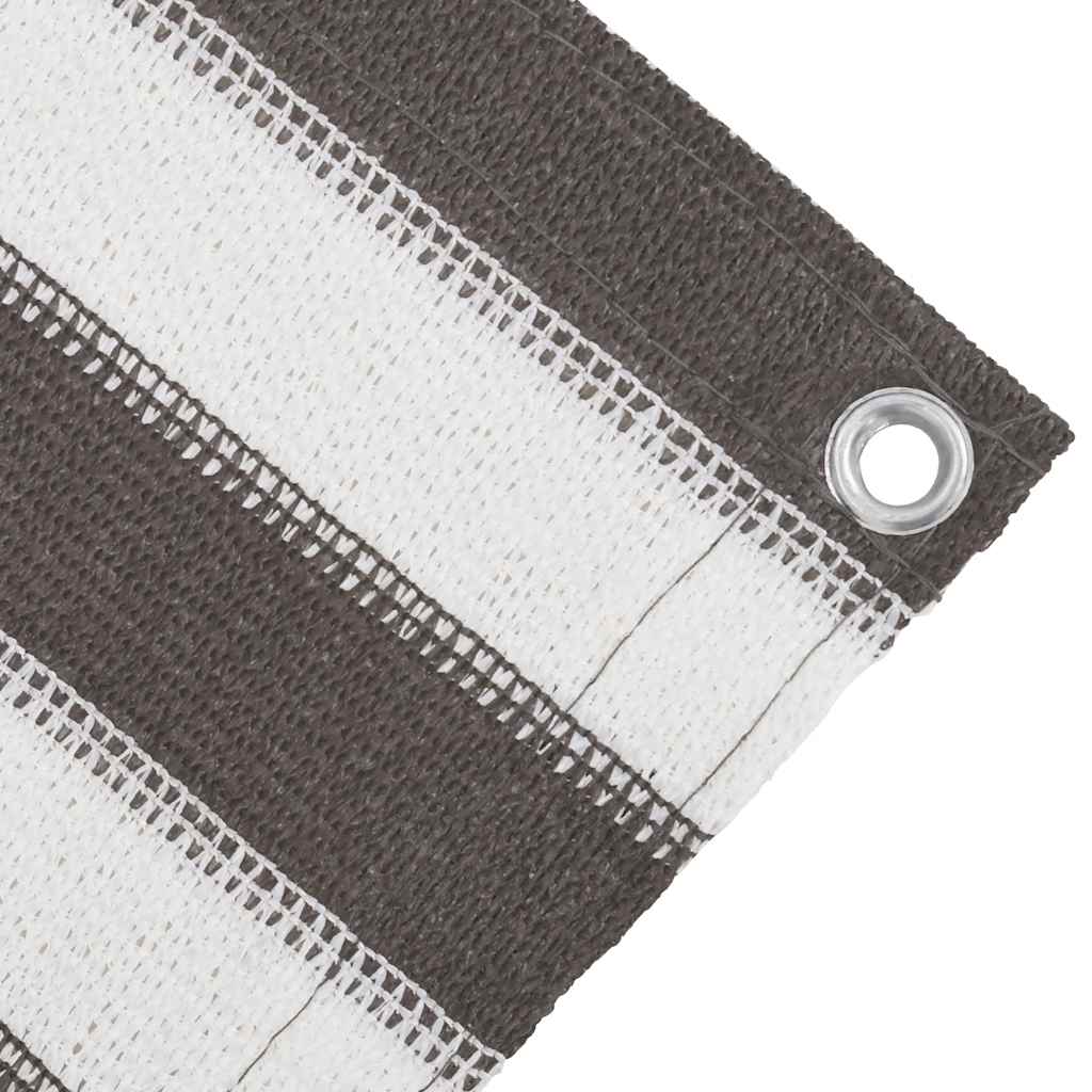 Tent Carpet 250x200 cm Anthracite and White