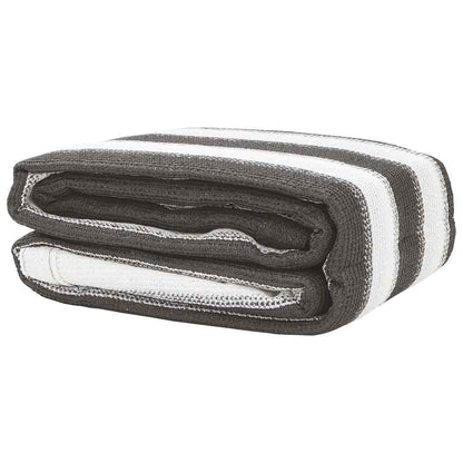 Tent Carpet 300x400 cm Anthracite and White