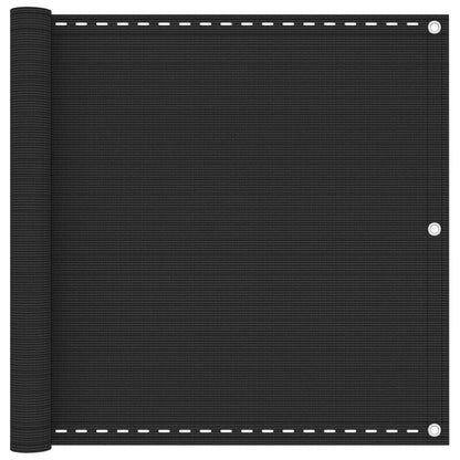 Balcony Screen Anthracite 90x500 cm HDPE