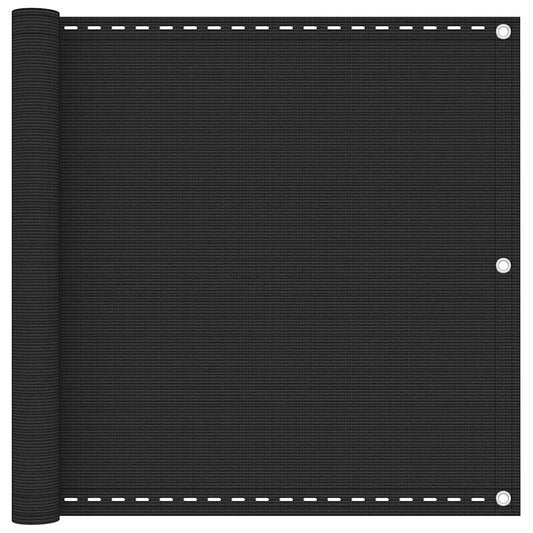 Balcony Screen Anthracite 90x500 cm HDPE