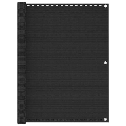 Balcony Screen Anthracite 120x600 cm HDPE