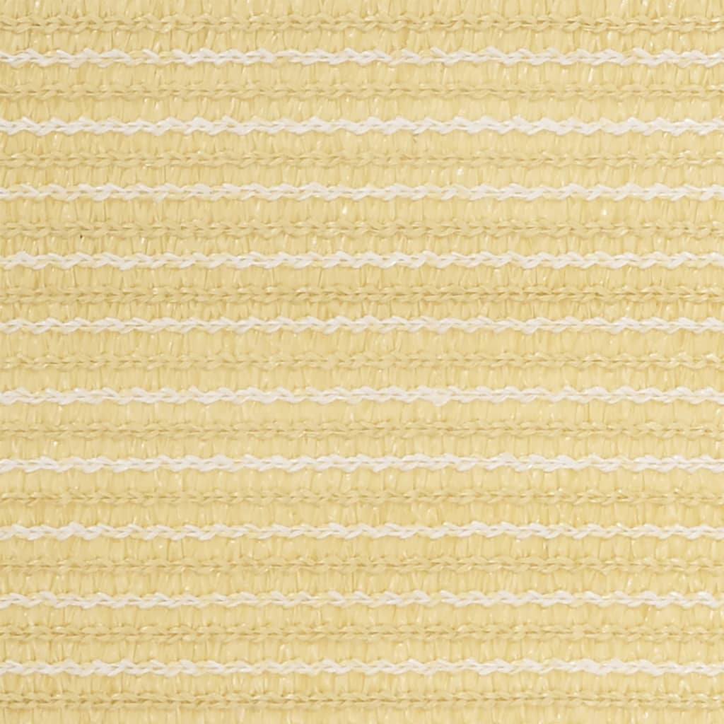 Balcony Screen Beige 120x400 cm HDPE