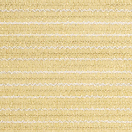 Balcony Screen Beige 120x600 cm HDPE