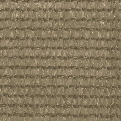 Balcony Screen Taupe 120x500 cm HDPE
