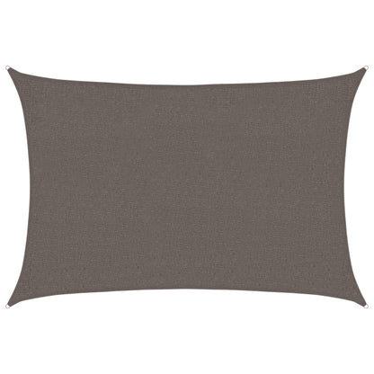 Sunshade Sail 160 g/m² Anthracite 2x2.5 m HDPE