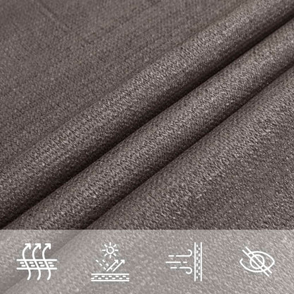 Sunshade Sail 160 g/m² Anthracite 2x3 m HDPE
