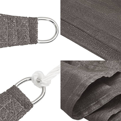 Sunshade Sail 160 g/m² Anthracite 2x3 m HDPE