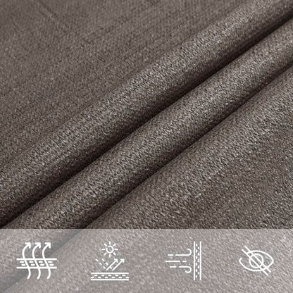 Sunshade Sail 160 g/m² Anthracite 3x4 m HDPE