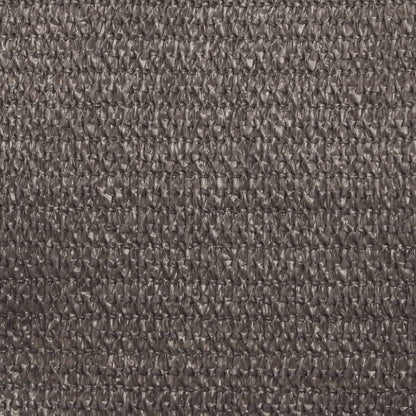 Sunshade Sail 160 g/m² Anthracite 3x4 m HDPE
