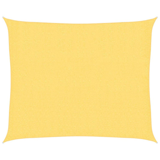 Sunshade Sail 160 g/m² Beige 2.5x3 m HDPE
