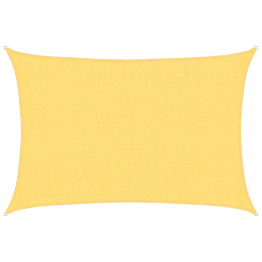 Sunshade Sail 160 g/m² Beige 2.5x3.5 m HDPE