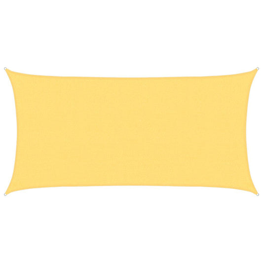 Sunshade Sail 160 g/m² Beige 2.5x4.5 m HDPE