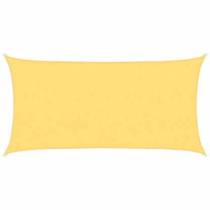 Sunshade Sail 160 g/m² Beige 2.5x5 m HDPE
