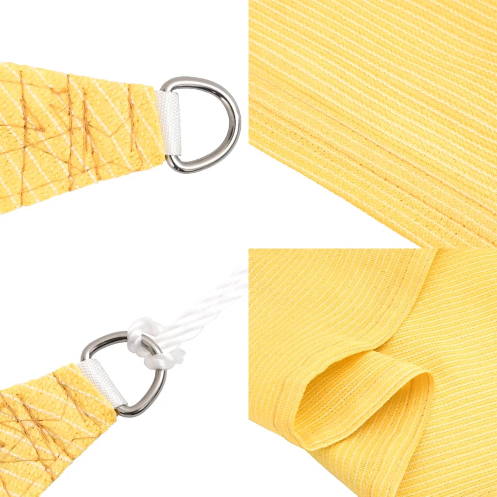 Sunshade Sail 160 g/m² Beige 2.5x5 m HDPE