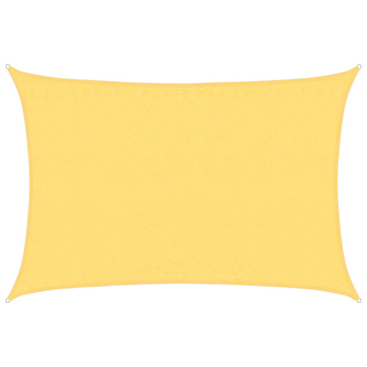 Sunshade Sail 160 g/m² Beige 3.5x4.5 m HDPE