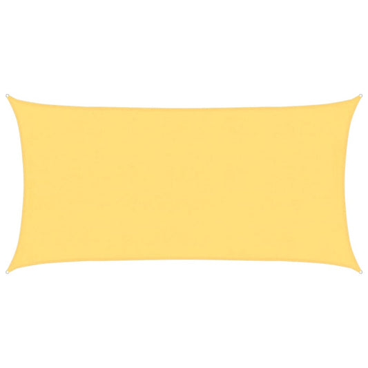 Sunshade Sail 160 g/m² Beige 4x7 m HDPE