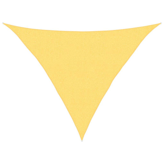 Sunshade Sail 160 g/m² Beige 2.5x2.5x3.5 m HDPE