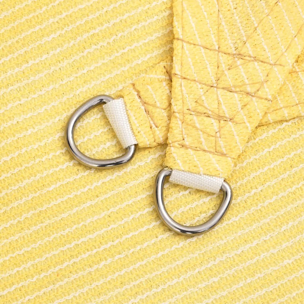 Sunshade Sail 160 g/m² Beige 4x5x5 m HDPE