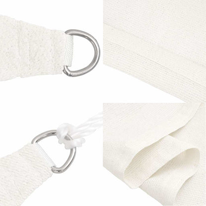 Sunshade Sail 160 g/m² White 2.5x4.5 m HDPE