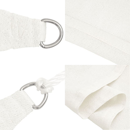 Sunshade Sail 160 g/m² White 5x6 m HDPE