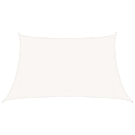 Sunshade Sail 160 g/m² White 3/4x2 m HDPE