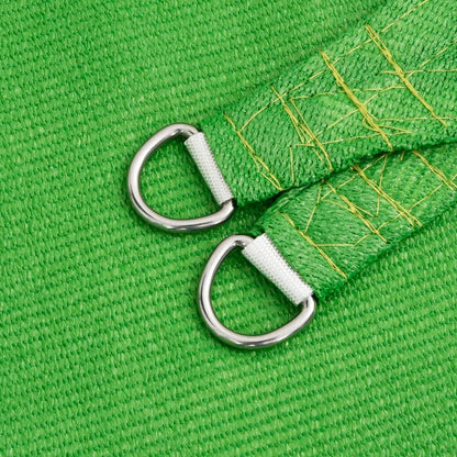 Sunshade Sail 160 g/m² Light Green 5x5 m HDPE